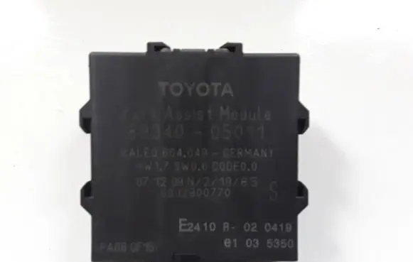 Toyota Avensis T270 Parking PDC control unit/module 8934005011