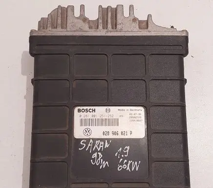 Volkswagen Sharan Engine control unit/module 028906021P 0281001251