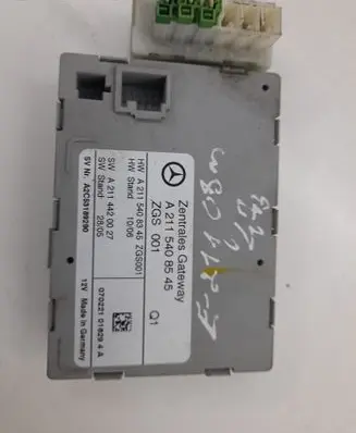 Mercedes-Benz E W211 Gateway control module A2115408545