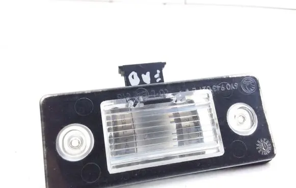 Skoda Fabia Mk2 (5J) Number plate light 6Y0943021E