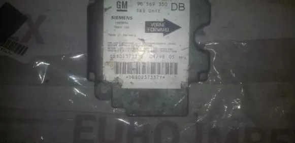 Opel Zafira A Airbag control unit/module 90569350DB 5WK4188