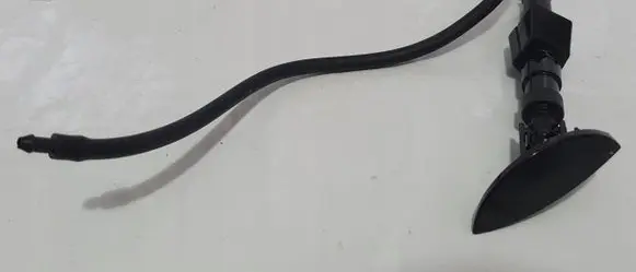 Headlight washer spray nozzle