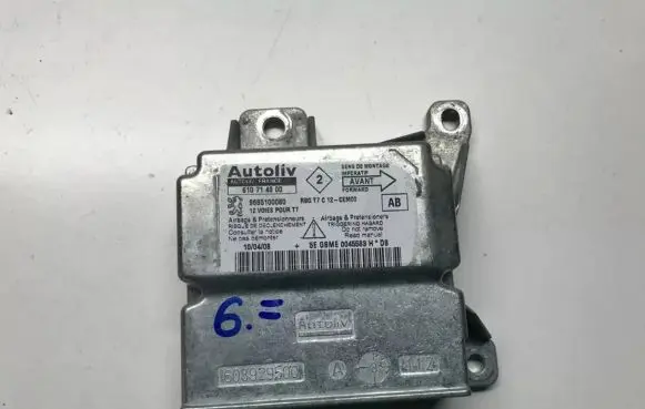 Peugeot 308 Airbag control unit/module 9665100080