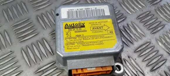 Peugeot 206 Airbag control unit/module 9639894080 550541500