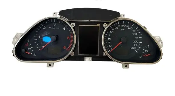 Audi A6 S6 C6 4F Speedometer (instrument cluster) 555000730103