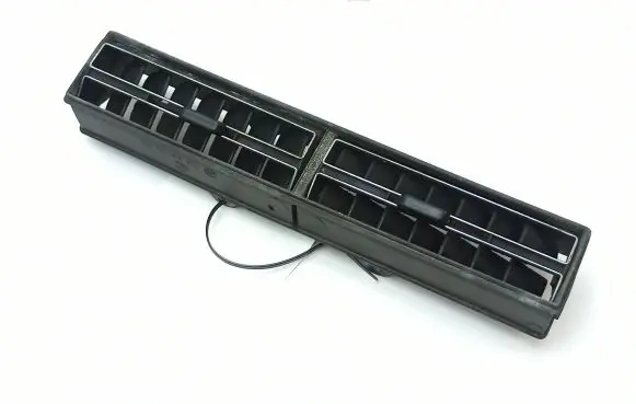 Mercedes-Benz S W116 Dash center air vent grill 1168310142