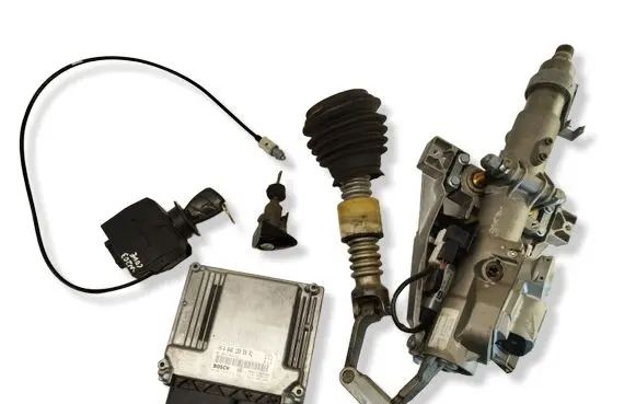 Mercedes-Benz C W203 Engine ECU kit and lock set 2095451908 A2114620120G A6461505091