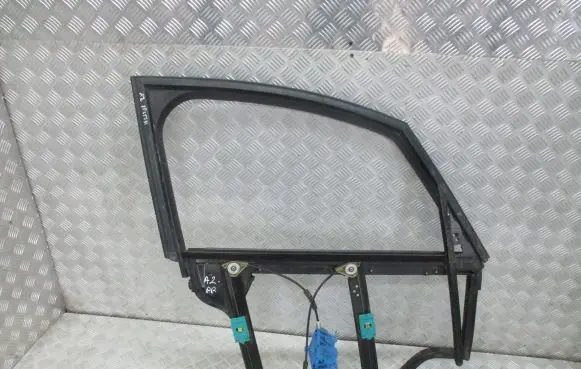 Audi A2 Front door coupe window/glass frame 