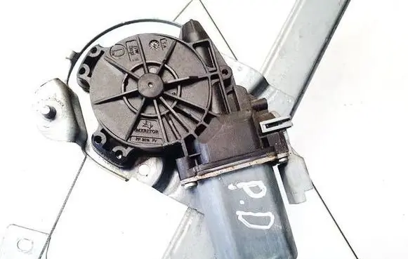 Front door window regulator motor