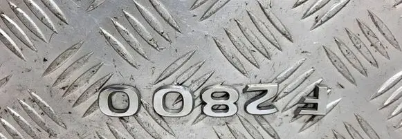 Opel Movano B Front door emblem/model letters 
