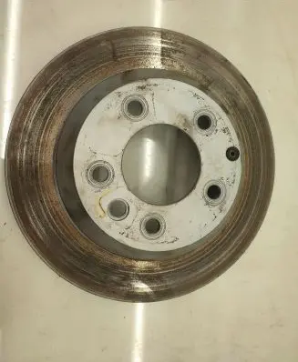 Volkswagen Touareg II Rear brake disc