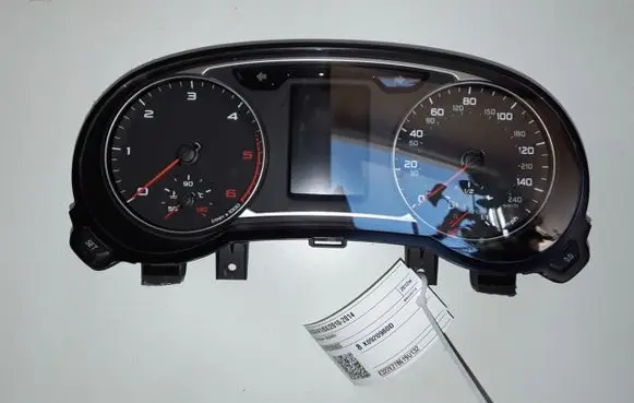 Audi A1 Speedometer (instrument cluster) 8X0920980D