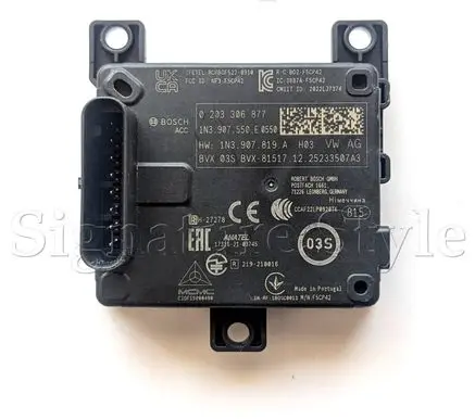 Audi A3 8Y Distronic sensor radar 1N3907550E 1N3907550D 1N3907550C