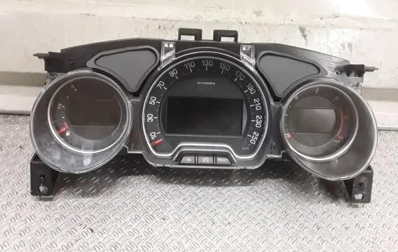 Citroen C5 Speedometer (instrument cluster) 9665368980