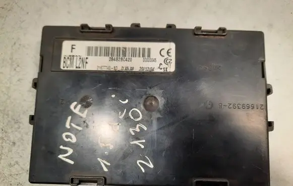 Nissan Note (E11) Comfort/convenience module BCML2NF 284B2BC420 216777406D