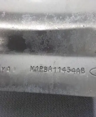 Ford Bronco Rear bumper trim bar molding M1PBA11434AB