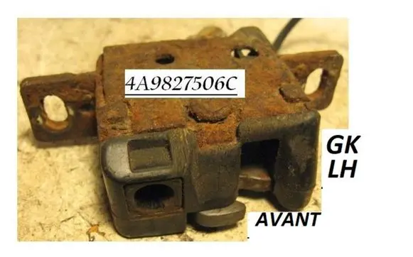 Audi A6 S6 C4 4A Tailgate/trunk/boot lock/catch/latch 4A9827506C