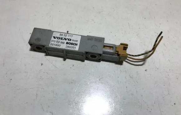 Airbag deployment crash/impact sensor