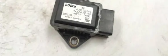 BMW 5 E60 E61 ESP acceleration yaw rate sensor 0265005266 34526758750 0026782