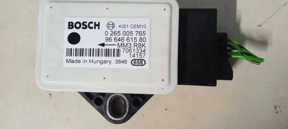 ESP acceleration yaw rate sensor