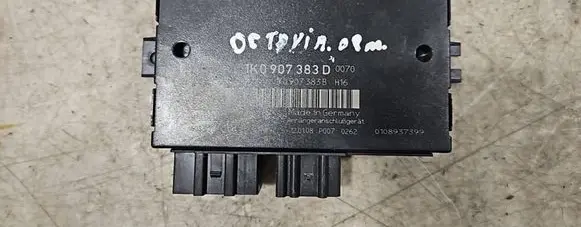 Skoda Octavia Mk2 (1Z) Tow bar trailer control unit/module 1K0907383D 5DS00953023 1K0907383B