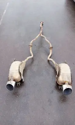Hyundai Santa Fe Muffler/silencer 