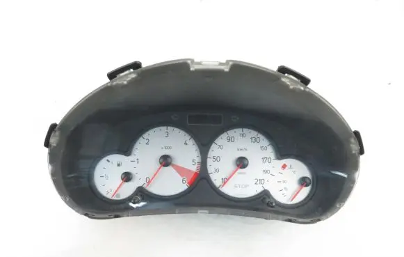 Peugeot 206 Speedometer (instrument cluster) 9659730780