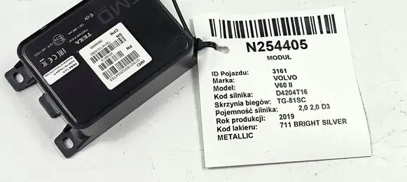 Volvo V60 Central body control module 3906689