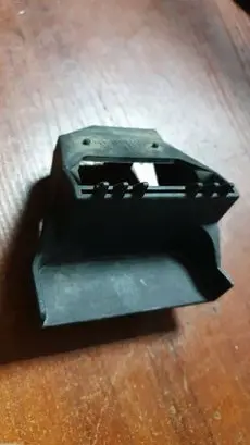 BMW 5 E39 Radiator mount bracket 1737707 17111737707
