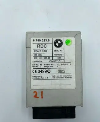BMW 3 E46 Immobilizer control unit/module 67590239 300018710 RDKS7SG