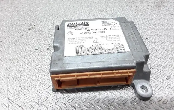Citroen Xsara Picasso Airbag control unit/module 9646757180 550893100