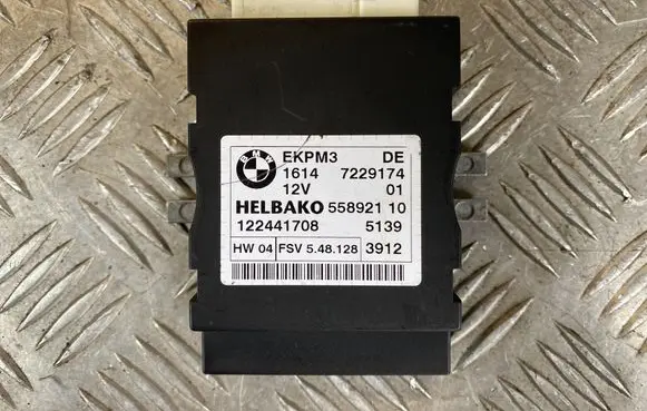 BMW X5 E70 Fuel injection pump control unit/module 7229174 122441708 55892110