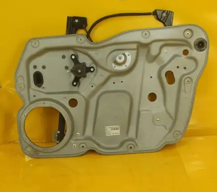 Volkswagen Caddy Front door window regulator with motor 1T0837756H