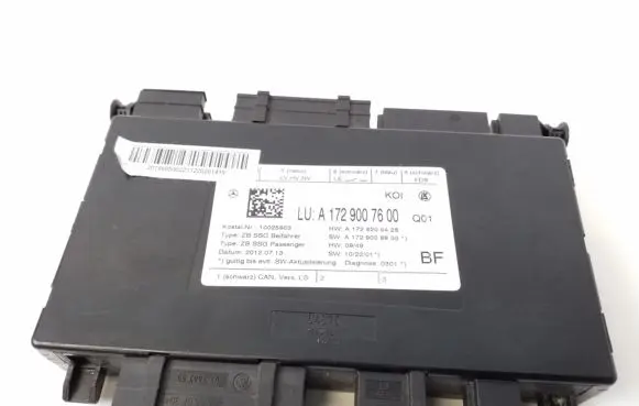 Seat control module