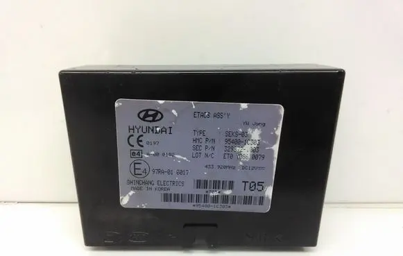 Hyundai Getz Other control units/modules 954001C303 E497RA010017