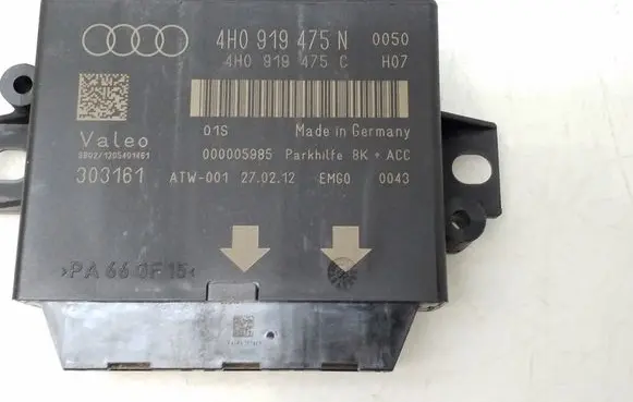 Audi A6 S6 C7 4G Parking PDC control unit/module 4H0919475N 4H0919475C