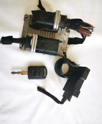 Engine ECU kit and lock set