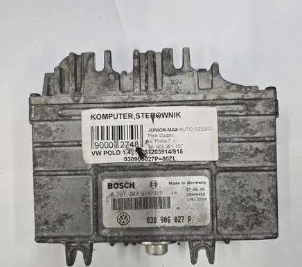 Volkswagen Polo III 6N 6N2 6NF Engine control unit/module 030906027P 26SA4499 0261203914