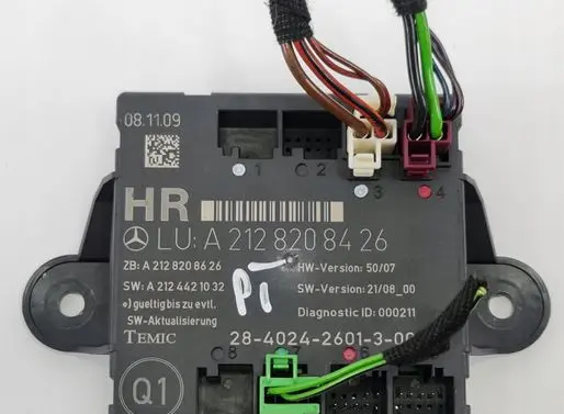 Mercedes-Benz E W212 Door control unit/module A2128208426