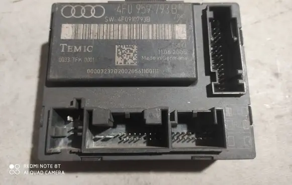 Audi A6 S6 C6 4F Door control unit/module 4F0959793B