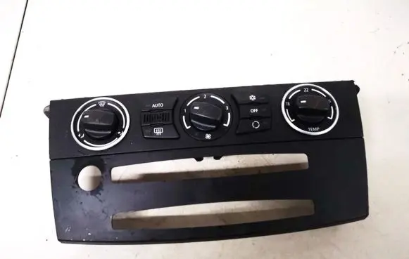 BMW 5 E60 E61 Climate control unit 64116978430 64116978430-01