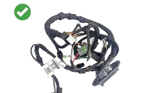 Mercedes-Benz ML W163 Front door wiring loom A1635400534 1655461637 Z02990423