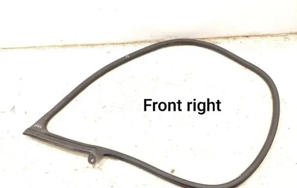 Porsche Taycan 9J1 Front door rubber seal 9J1831722