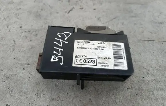 Renault Laguna II Ignition key card reader 820029367873681911