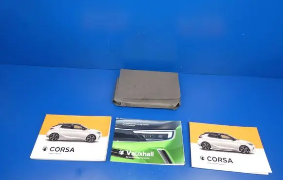 Opel Corsa F Owners service history hand book 