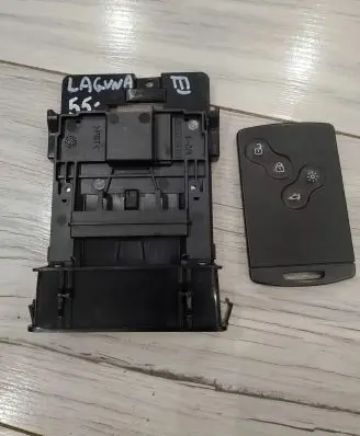 Renault Laguna III Ignition key card reader A2C53299319