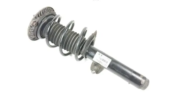 Front shock absorber with coil spring