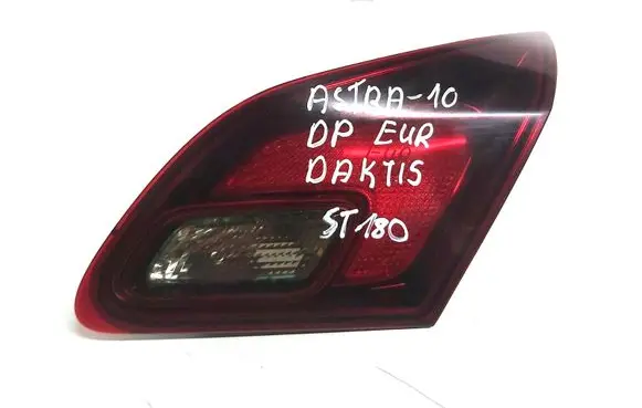 Opel Astra J Tailgate rear/tail lights 1090098