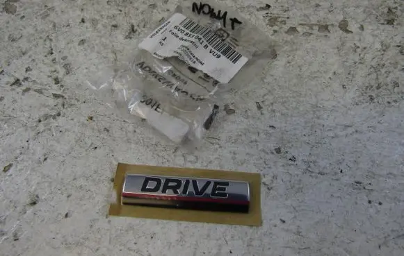 Skoda Fabia Mk3 (NJ) Fender model badge letters 6V0853041B
