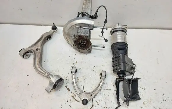Porsche Taycan 9J1 Front shock absorber with coil spring